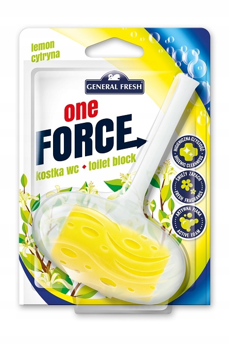

General Fresh One Force Kostka do Wc cytryna 40g