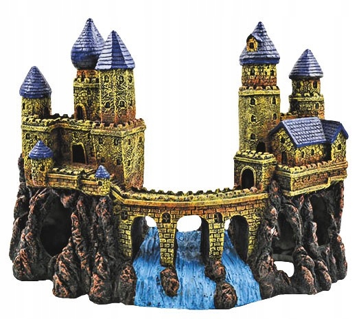 Levně Happet Ozdoba Do Akvária R156 Zámek 33x13x23 cm