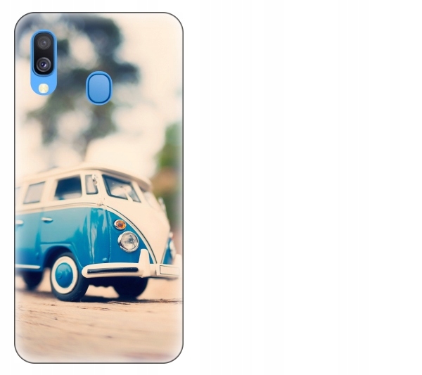 

Etui pokrowiec Samsung Galaxy A40 Samochód vintage