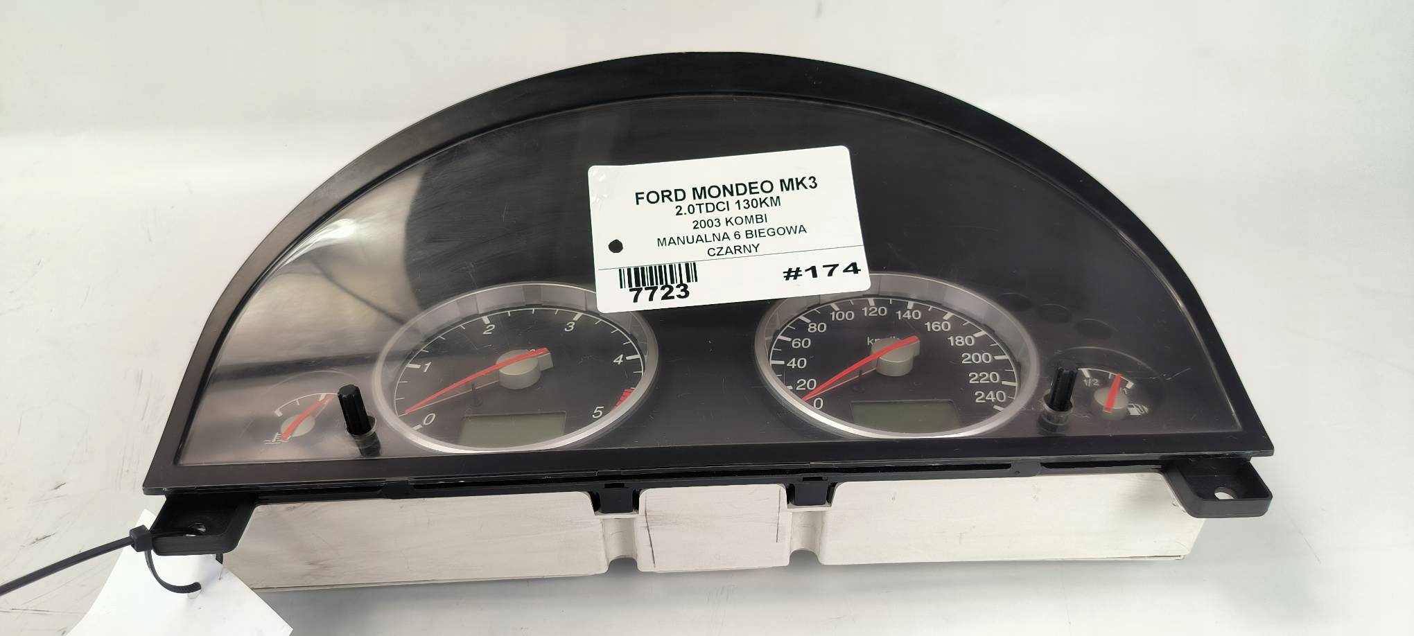 dials clock FORD MONDEO MK3 2.0TDCI