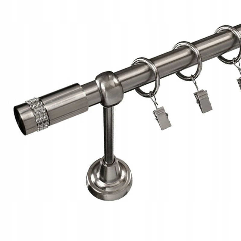 

Srebrny kompletny z cyrkoniami Karnisz 360 cm