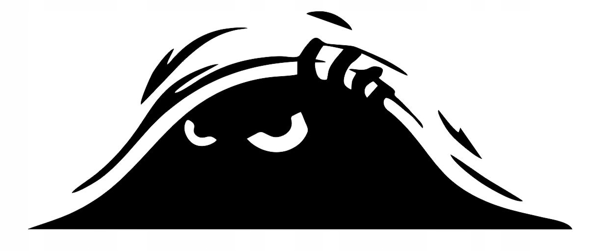 

Naklejka na samochód klapę bagażnika potworek