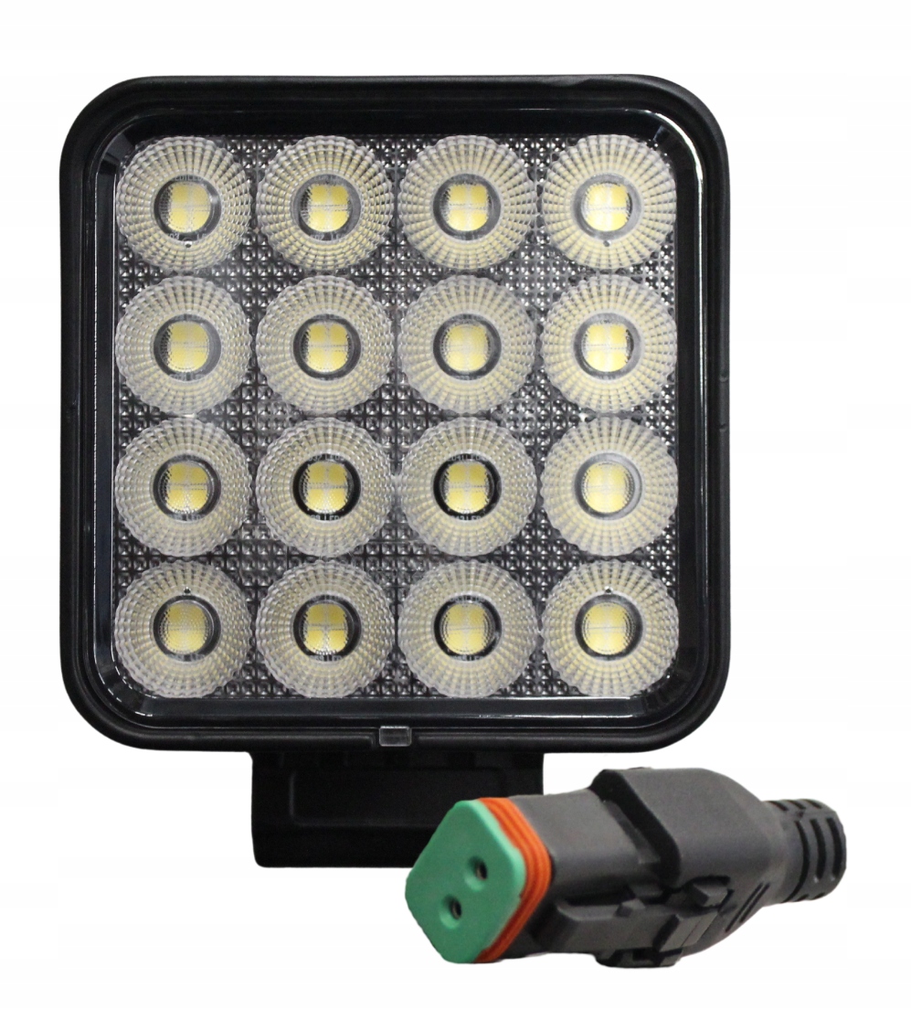 Pracovní Lampa Osram 16LED 64W Rozptýlená Čtvercová Zástrčka Deutsch Dt