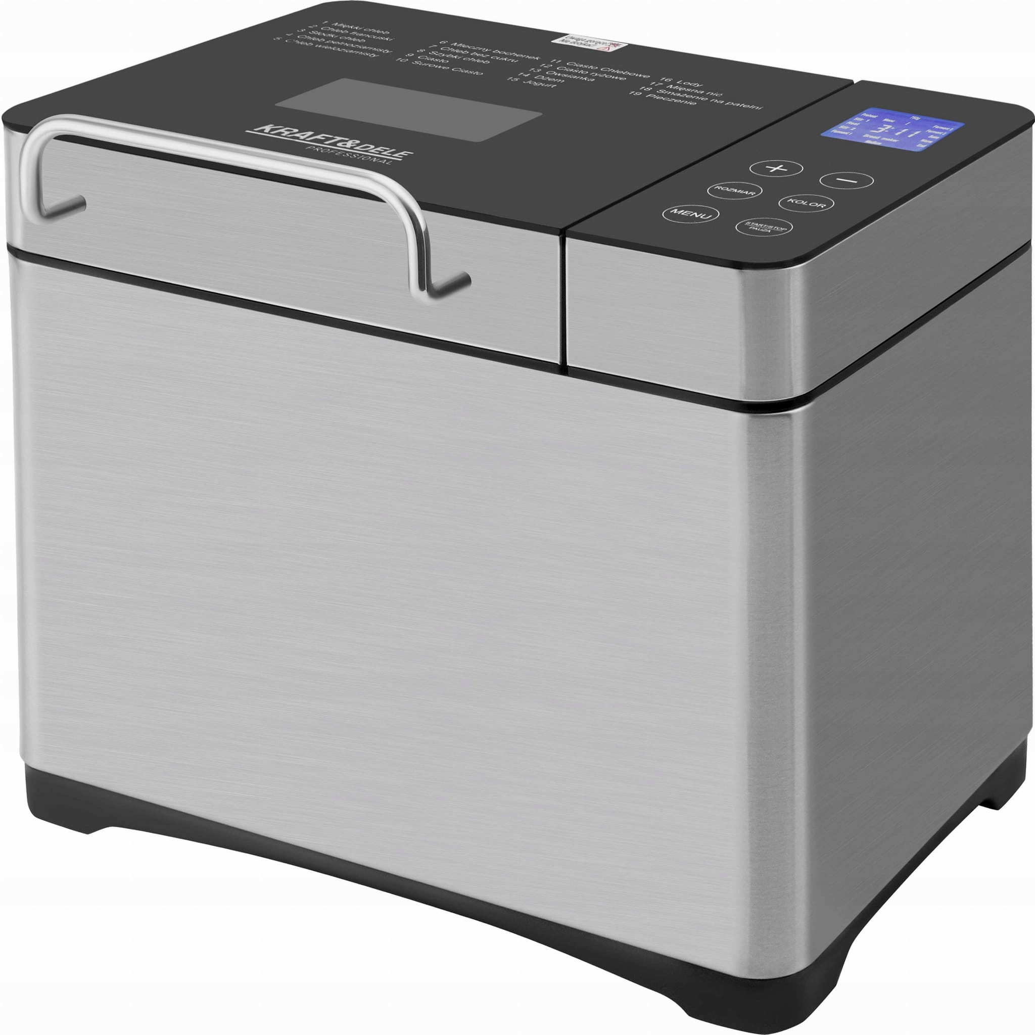 Pekáč na chlieb – 19 programov Kraft&dele KD4220