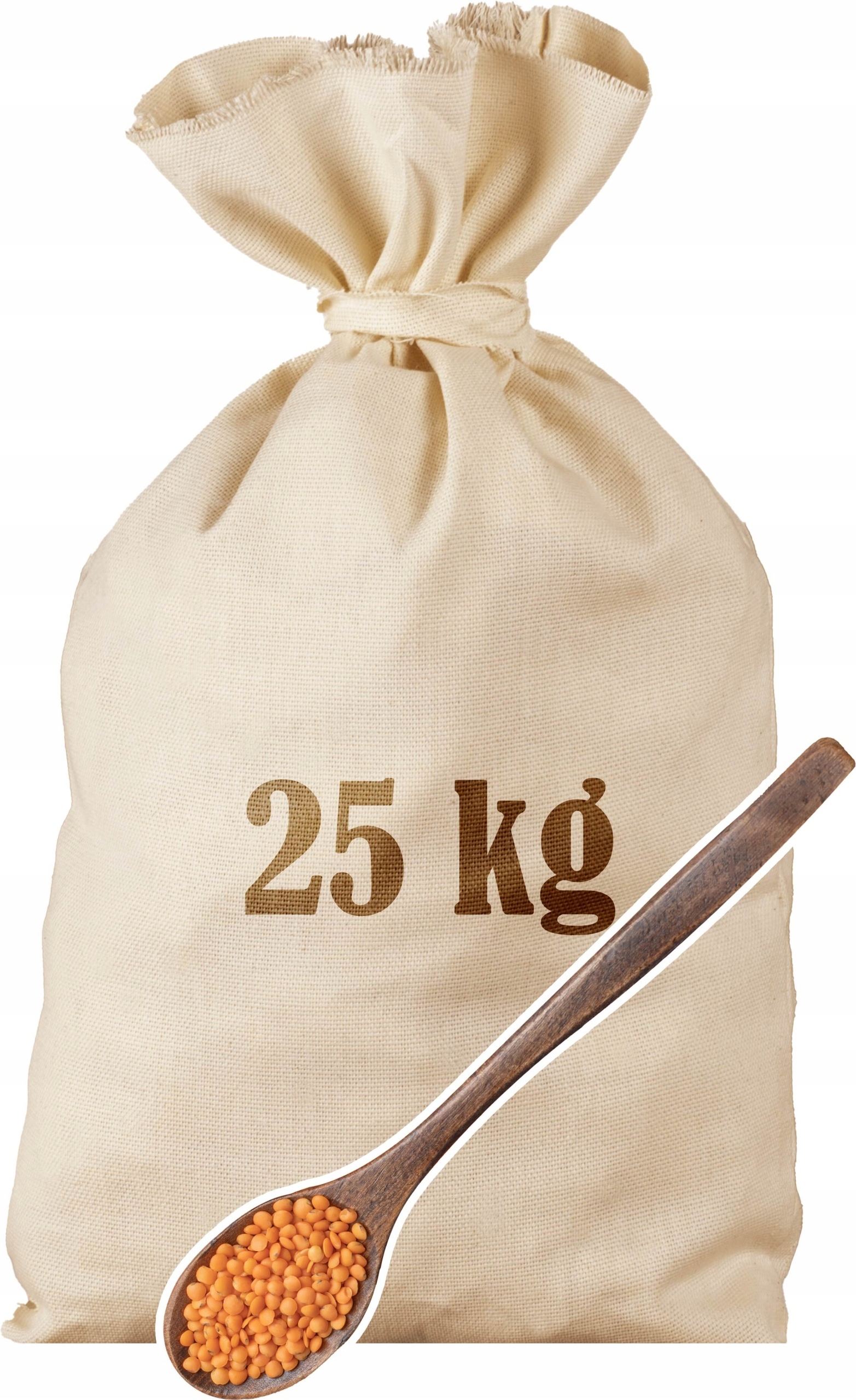 Červená Čočka 25KG Sáček přírodní Vege