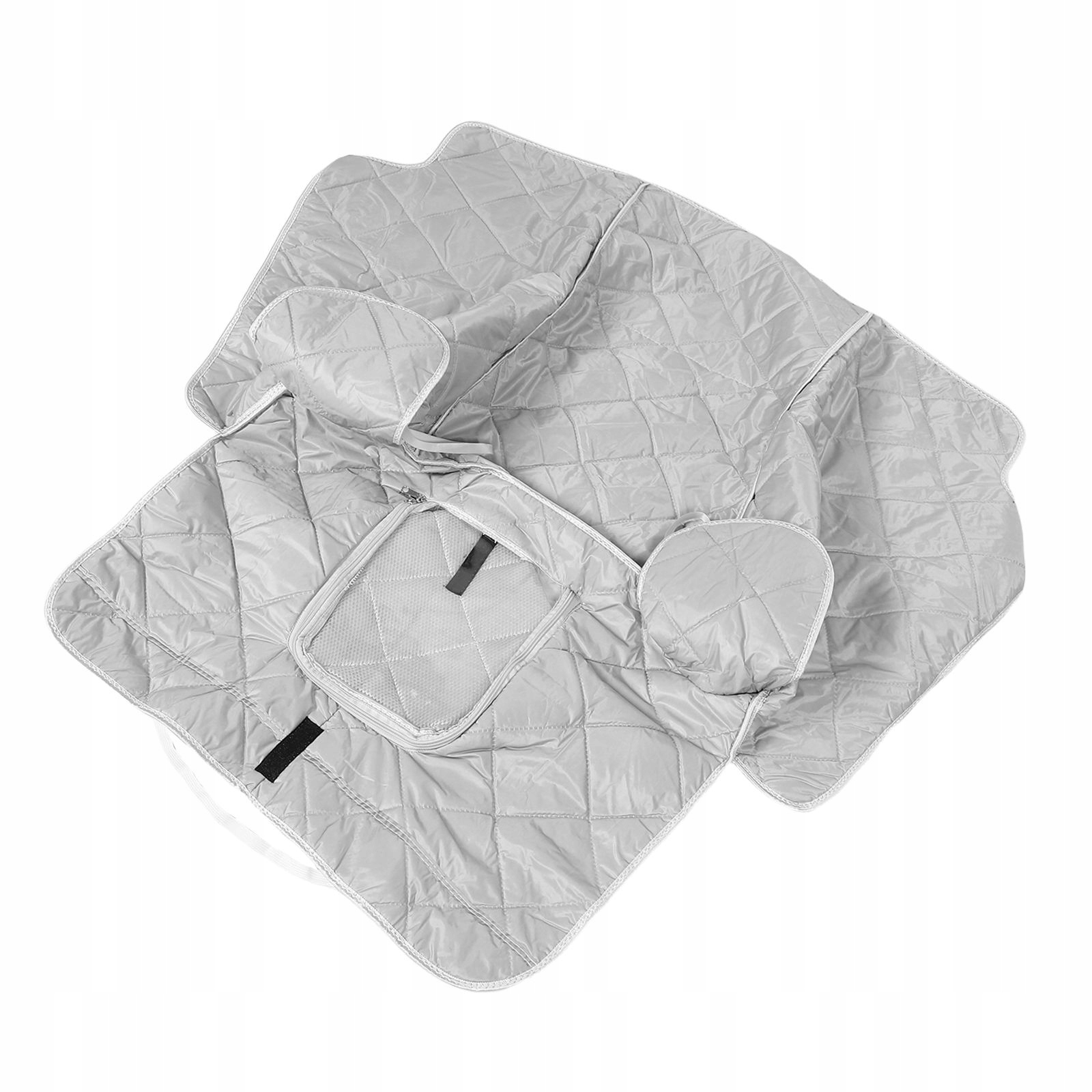 UNIWERSALNA ELEKTRYCZNA KOŁDRA NA PRZEDNIĄ SZYBĘ MOTOCYKLA DO JAZDY LATEM