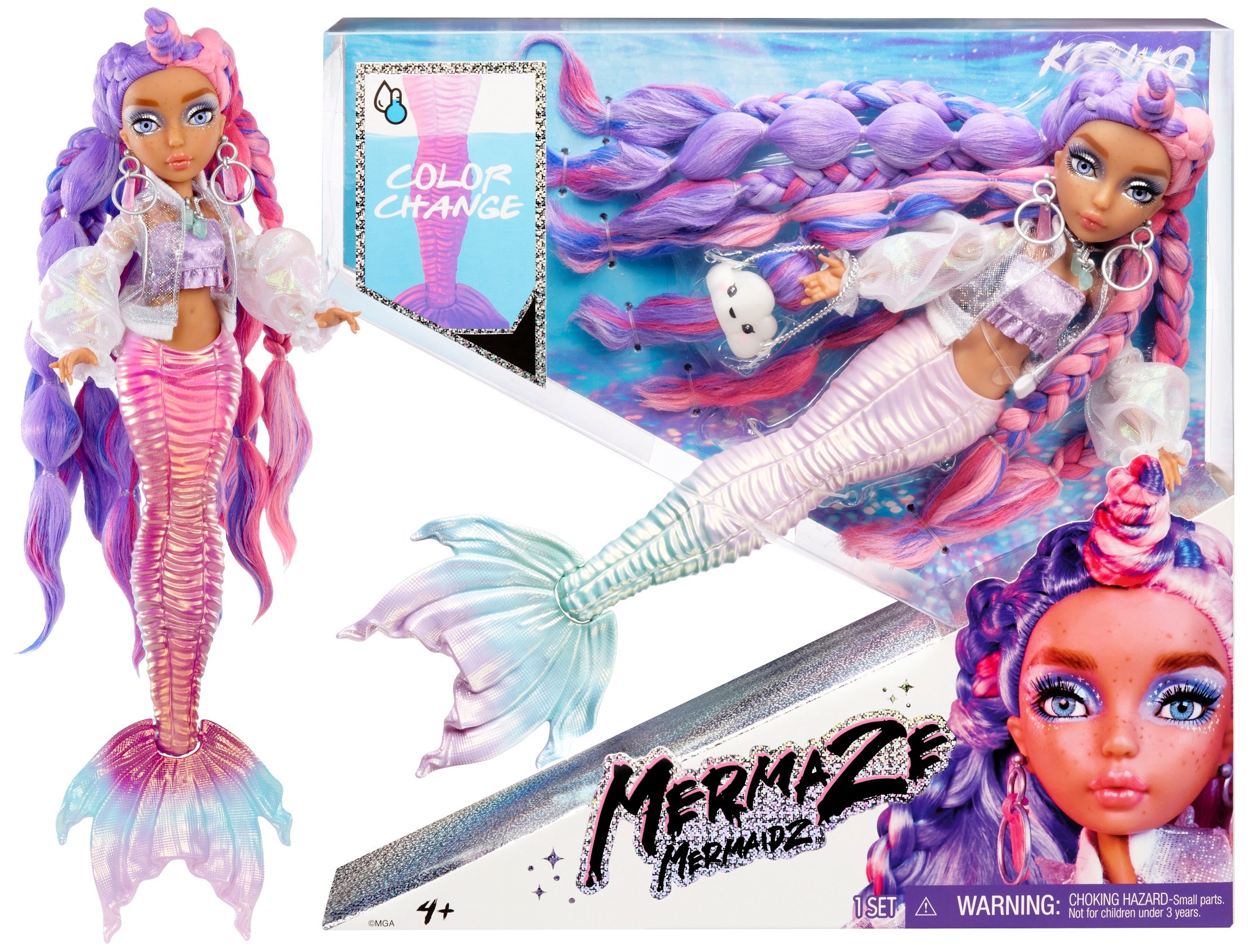 

Mermaze Mermaidz Lalka Syrenka Zmien Kolor Kishiko