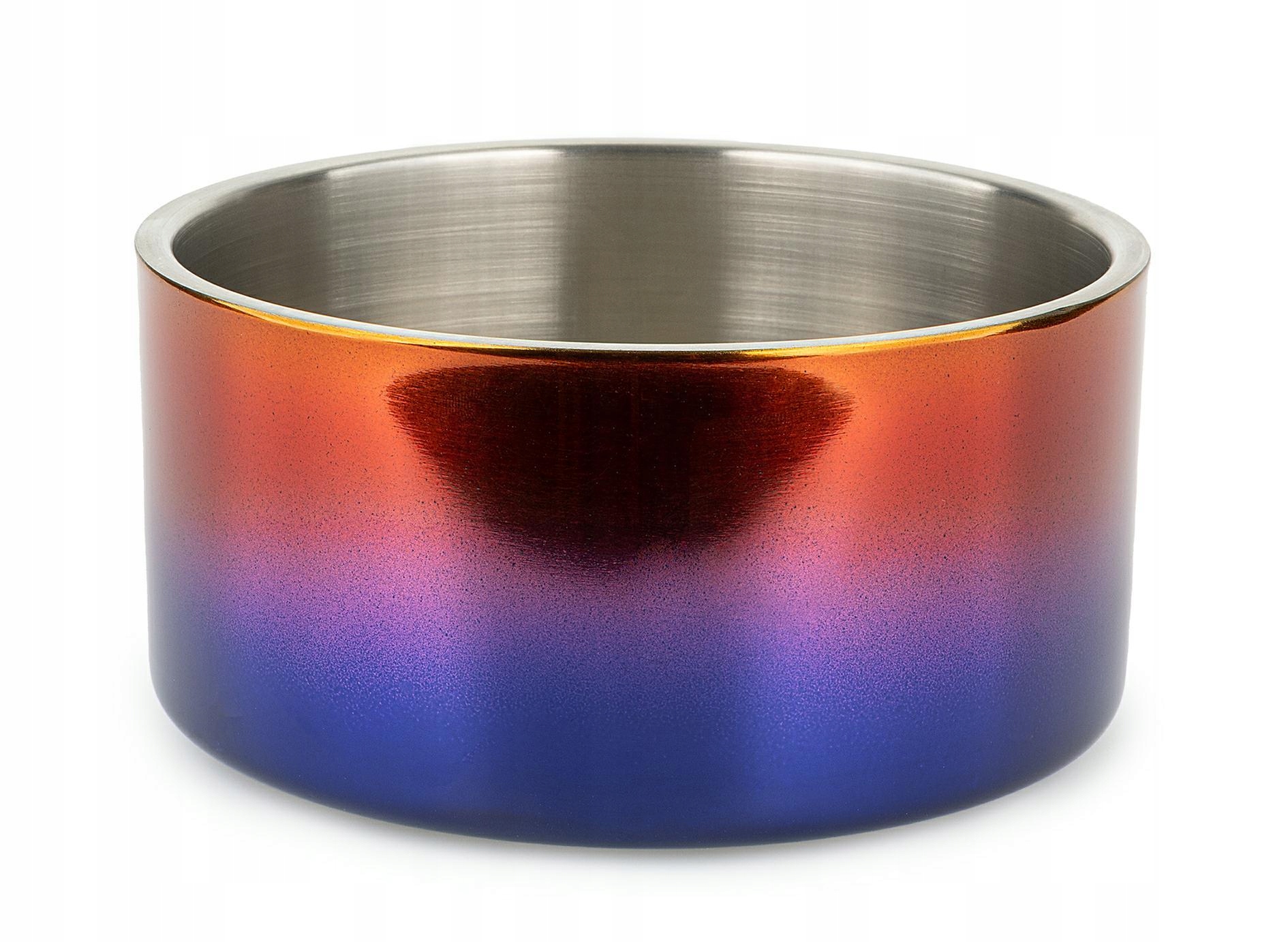 Modrá miska 1,4 l – dvojité stěny, pes/kočka