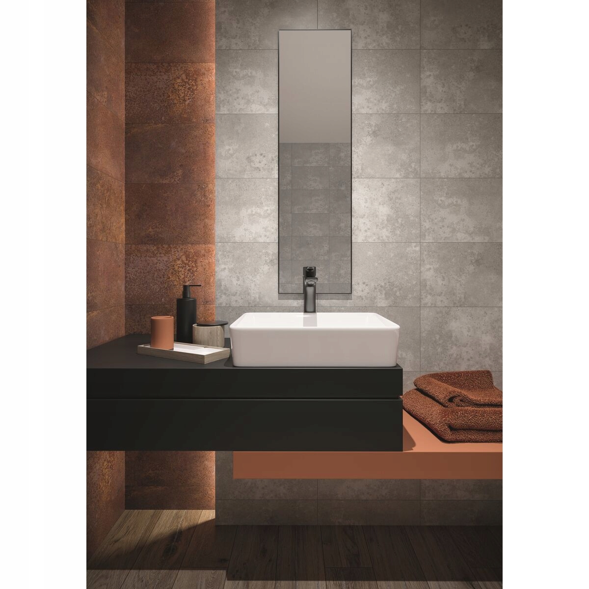 Glazura Erytrea Rust 25x40 Ceramika Paradyż Leroy Typ glazura