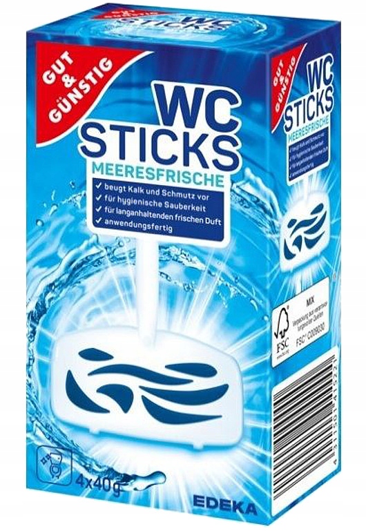 

Gg Wc Sticks Lemon Zawieszka do Wc 4 sztuki De