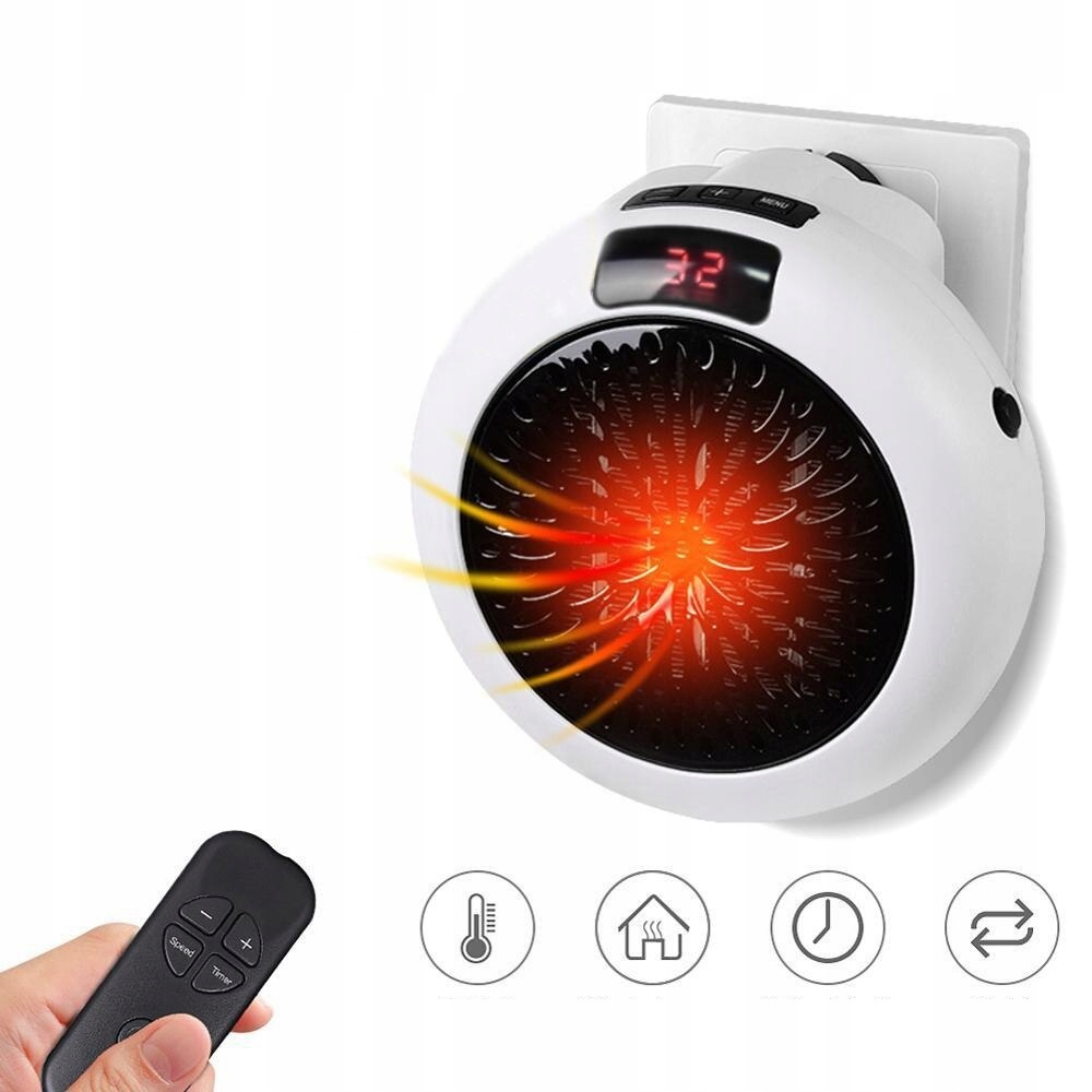 

900W Grzejnik Elektryczny Termowentylator Heater