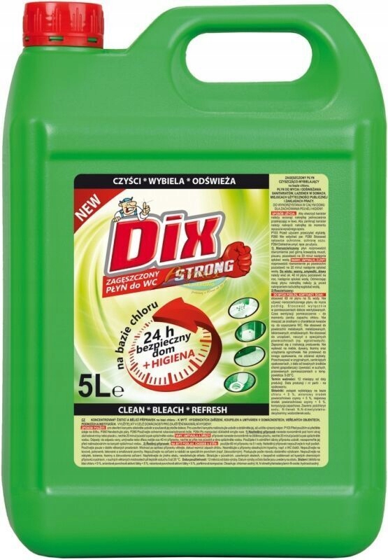 

Dix Płyn do Wc Czyszcząco-Wybielający Strong 5L