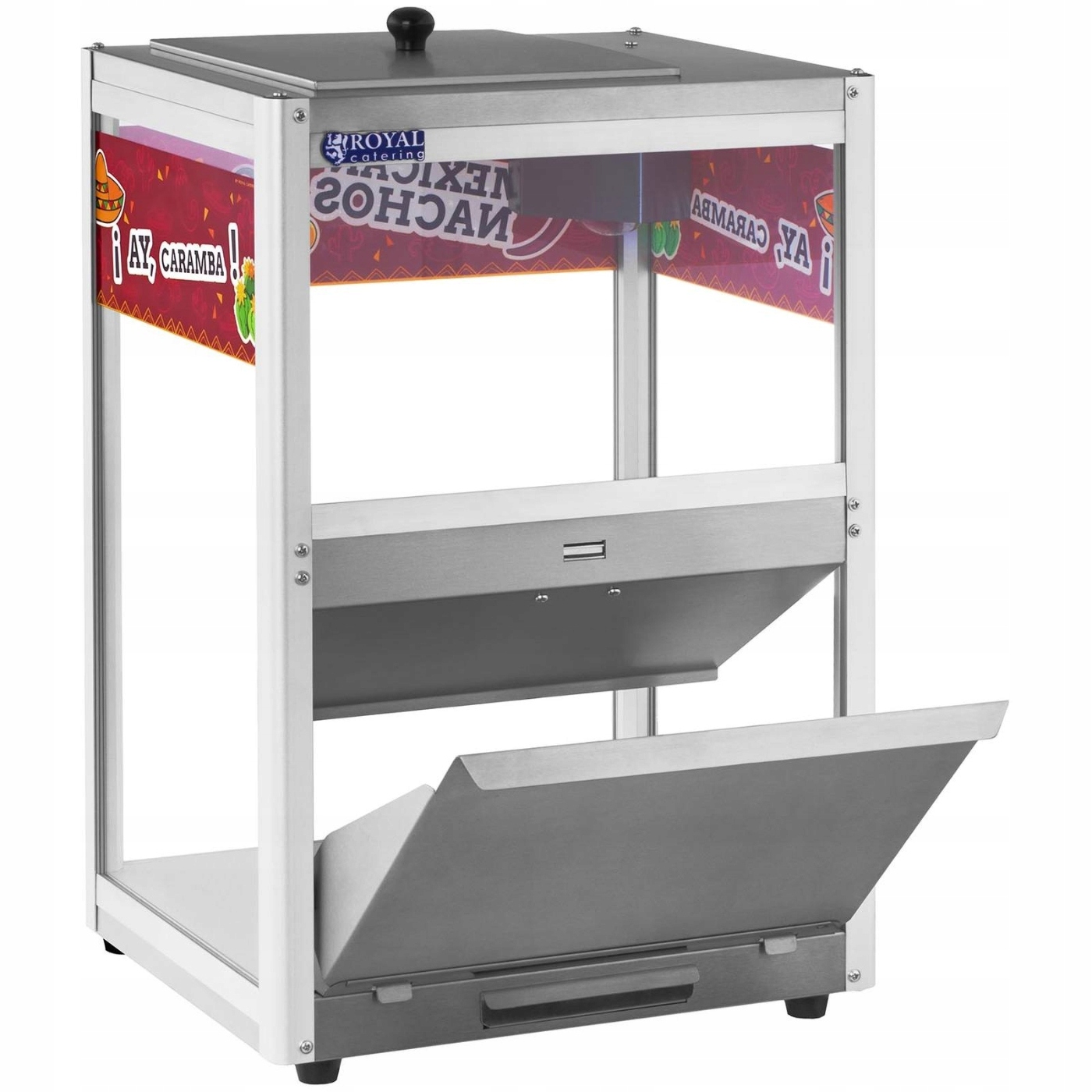 PODGRZEWACZ OGRZEWACZ DO NACHOS POPCORNU CHIPSÓW Moc 160 W