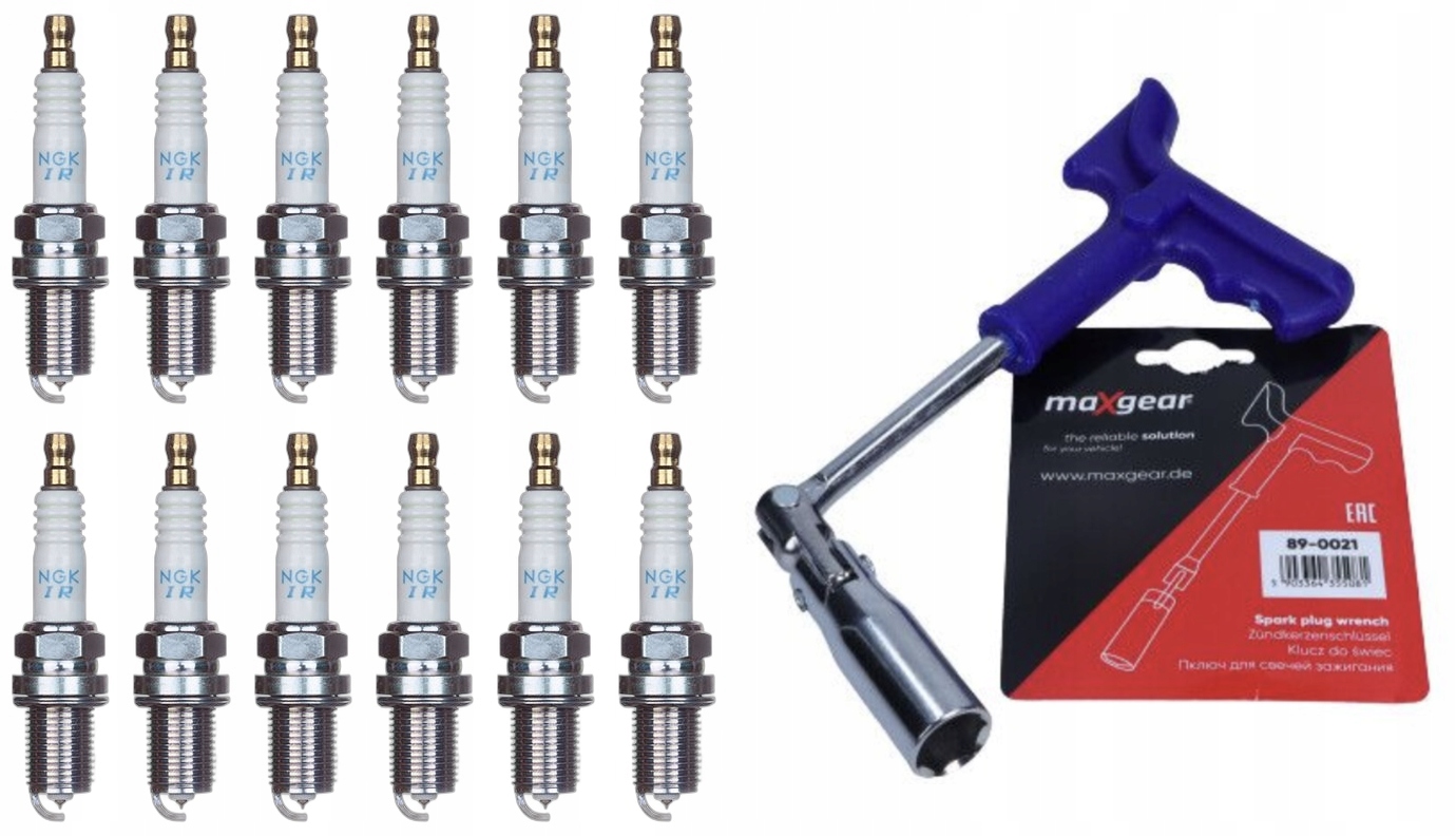 NGK ŚWIECA ZAPŁONOWA IRYDOWA IFR6Q-G 5648 + klucz do świec 16mm