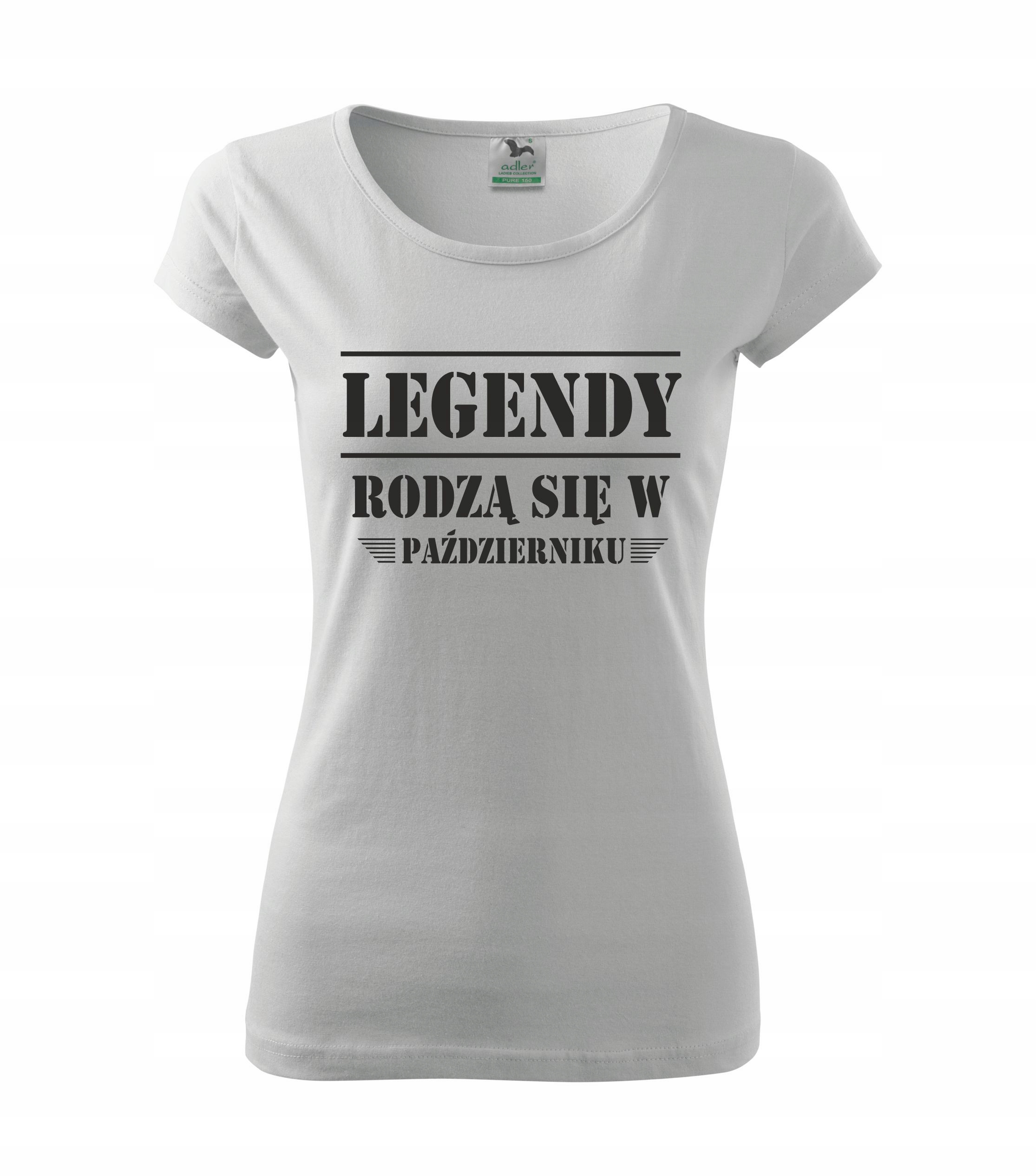 

Bluzka urodziny legendy rodzą się w październiku M