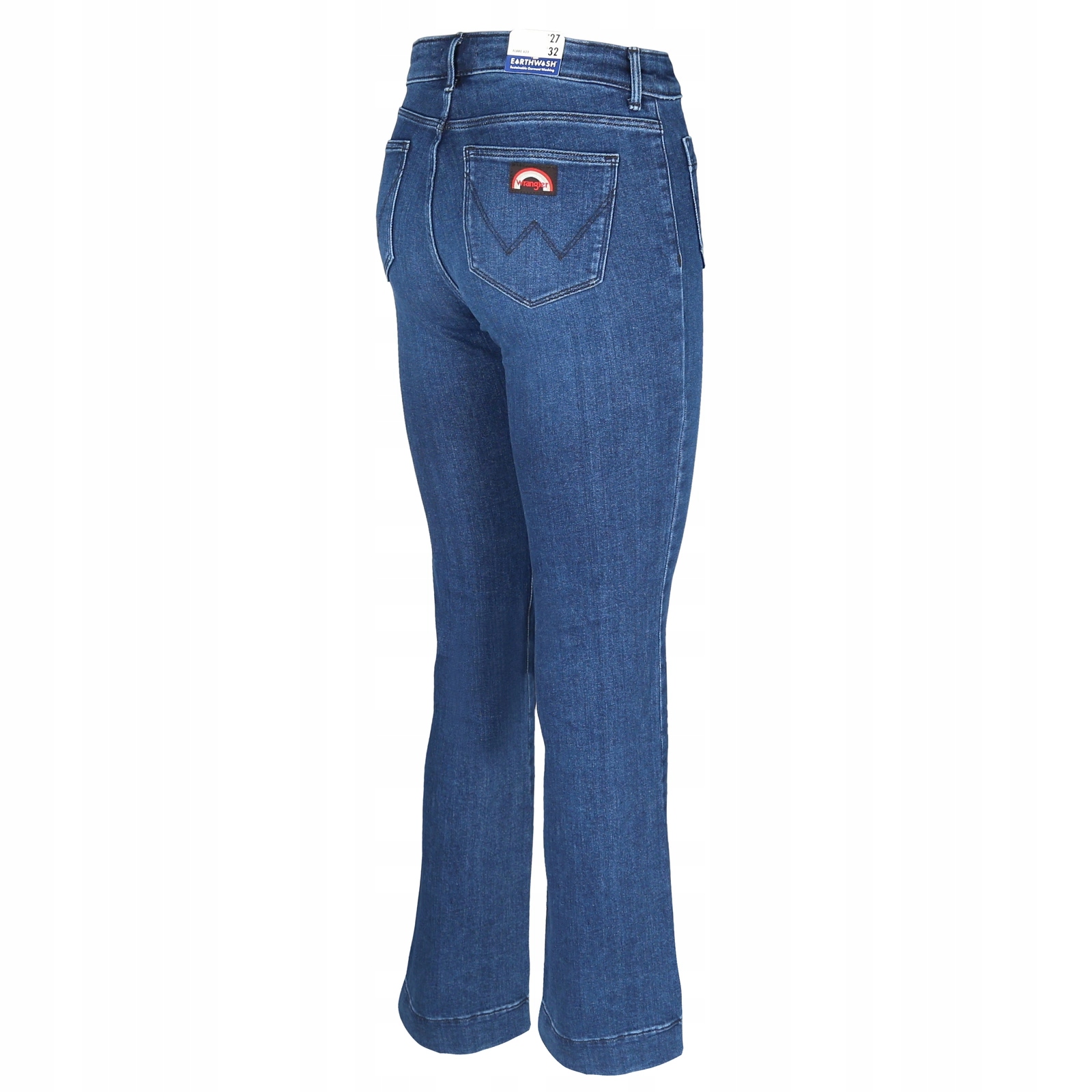 Dámské zvonové džíny Wrangler Flare Blue Love W233ZM27X 25/32