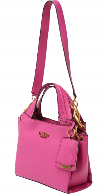 TOREBKA DAMSKA GUESS ZED FUKSJA TRZY KOMOROWA mała