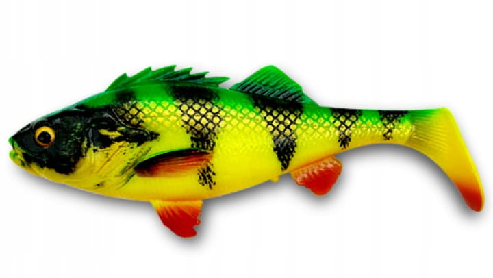 Savage Gear 4D Perch Shad 12.5cm Firetiger