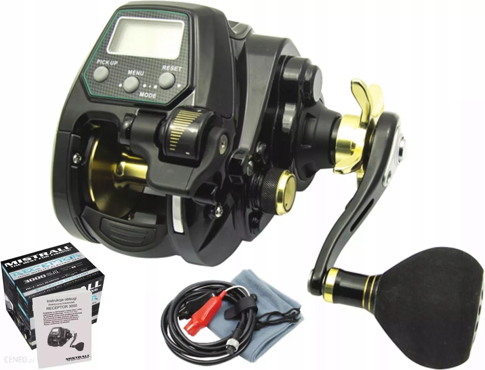 Multiplikator Megabass L Lariat - Multiplikatory, kołowrotki