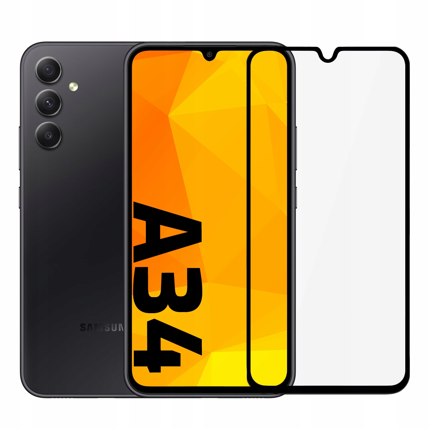 

Szkło Hartowane Full Szybka 5D 3D do Galaxy A34