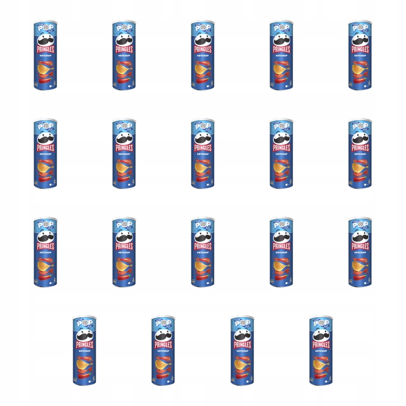 Pringles Ketchup 165g X19
