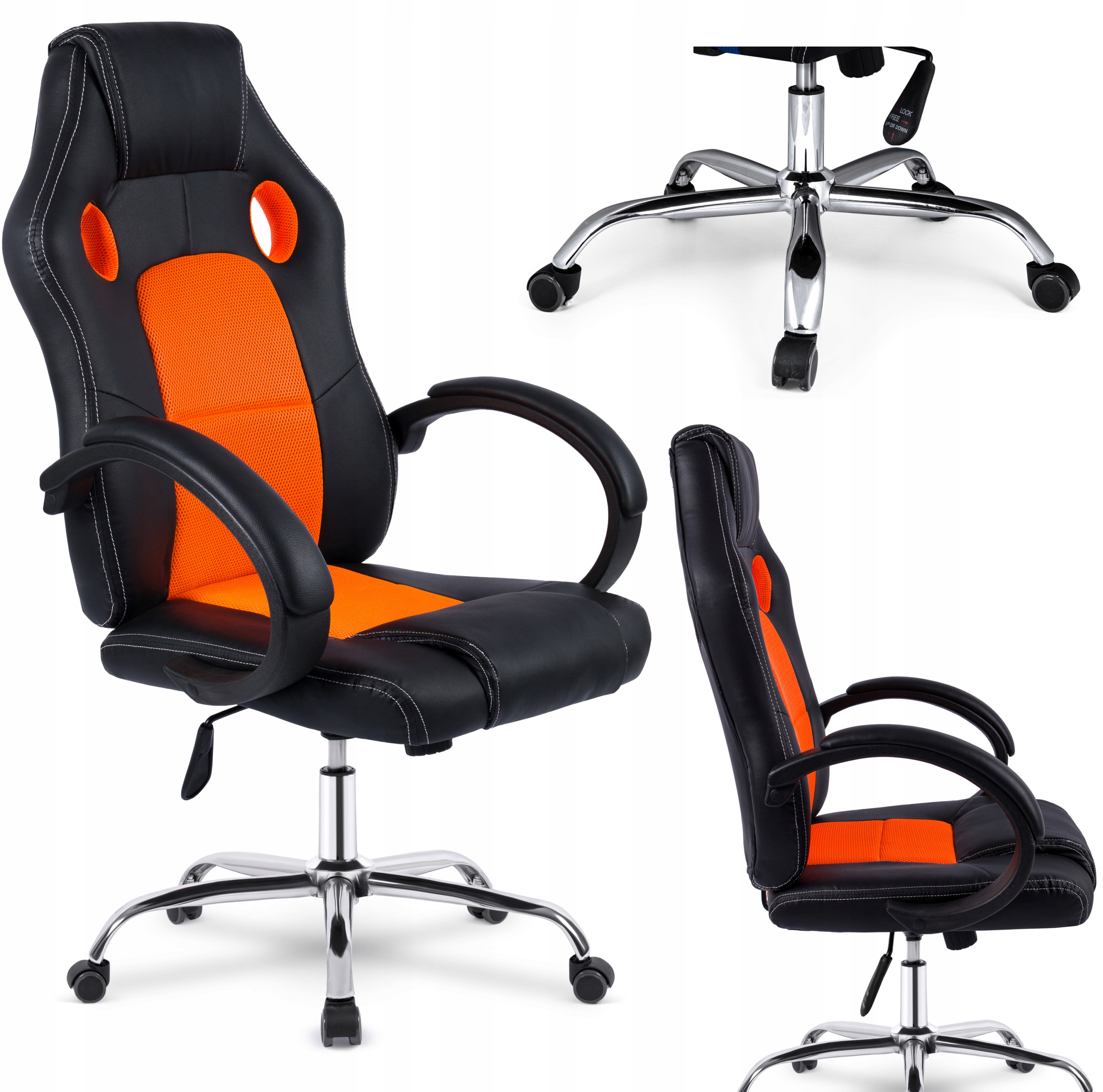 

Fotel Biurowy Gamingowy Kubełkowy Pro Racer Ds-p