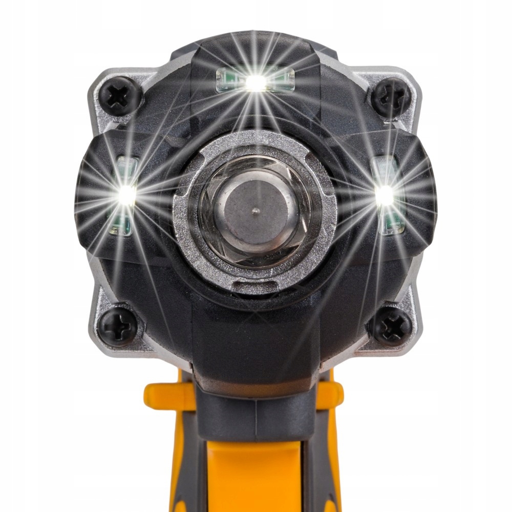 Klucz UDAROWY AKUMULATOROWY 20V nasadki + ADAPTERY Pojemność akumulatora 2 Ah