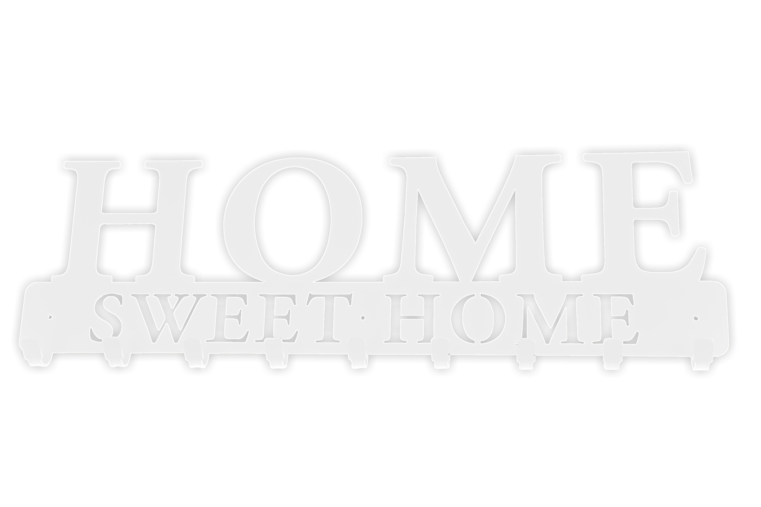 

Wieszak na ubrania wiszący napis haczyk