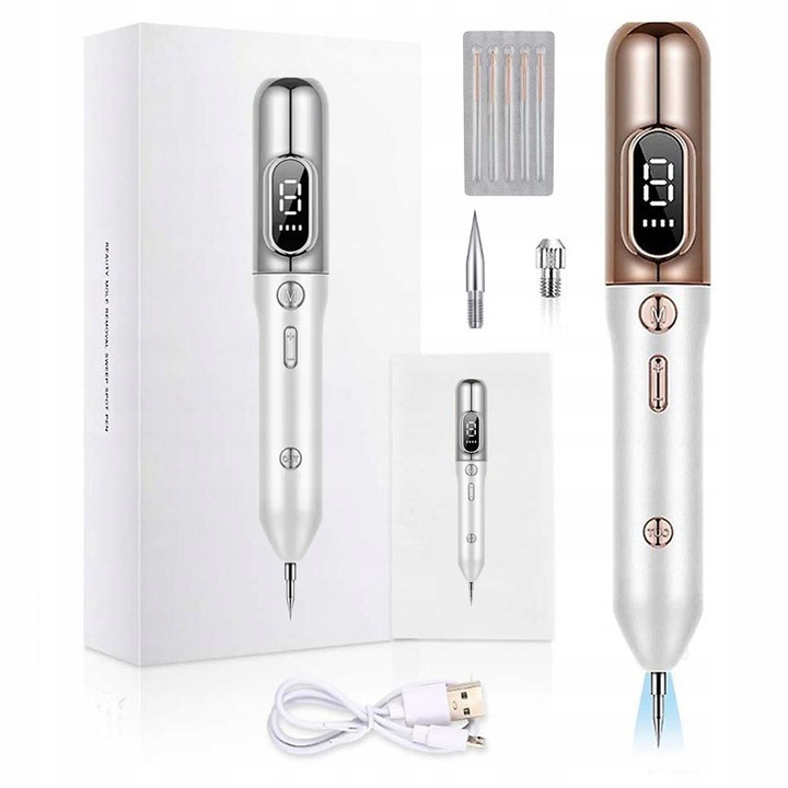 Plazmový Laser Pro Odstraňování Bradavic, Bezbolestný, Bezpečný, LCD