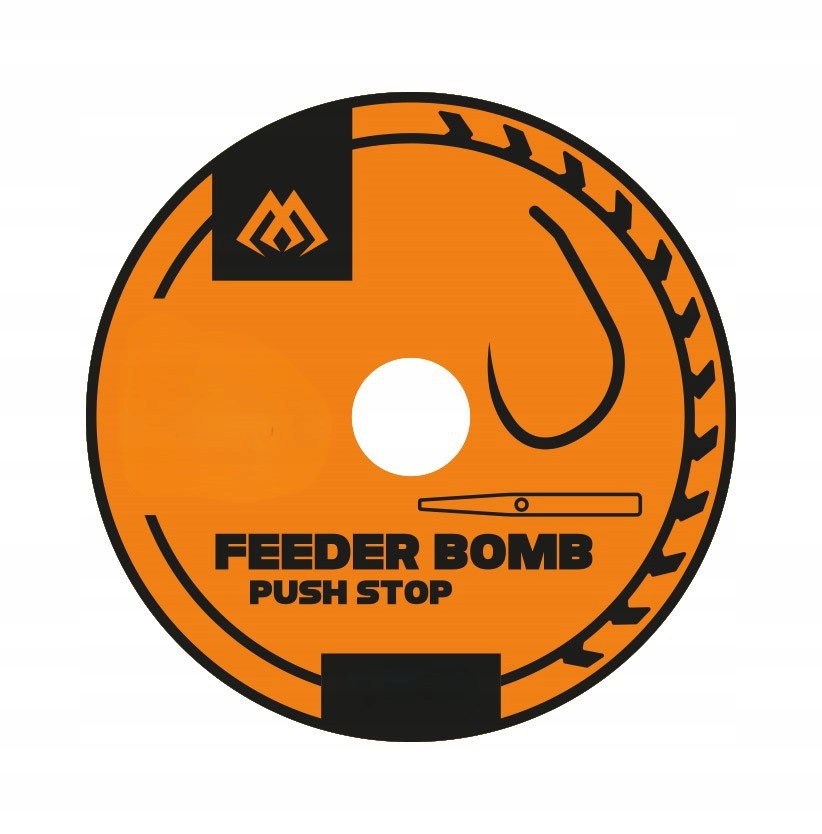 Przypon Feeder Bomb Mikado Push Stop bez zadziora nr 14 /0.18mm/38cm 8szt