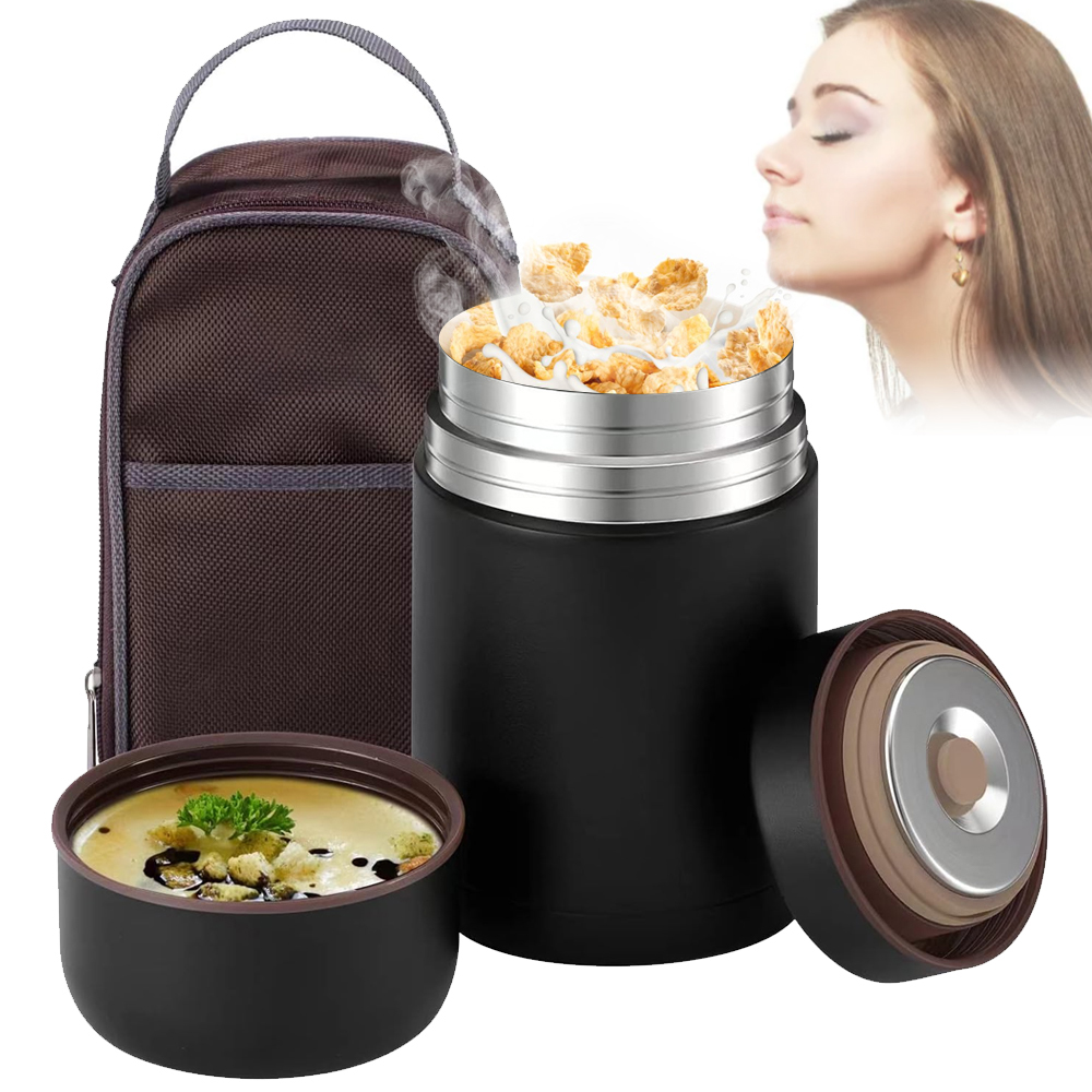 Termosy Turystyczny Obiadowy Na Zupę Żywność Lunchbox Food Jug 800ML