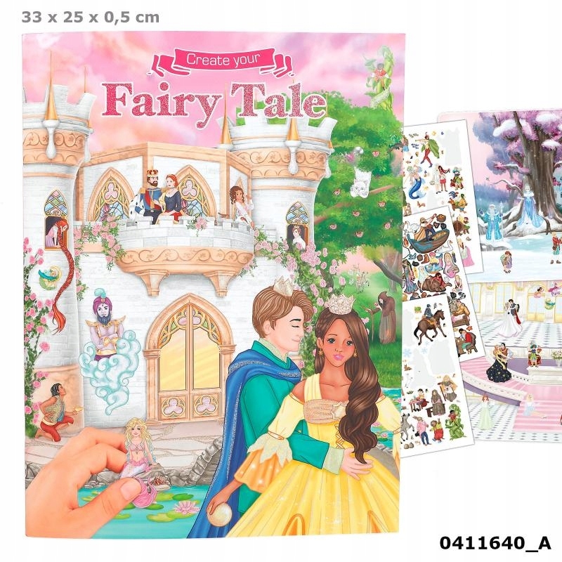 TOP MODEL ZESTAW Z NAKLEJKAMI FAIRY TALE 11640 DEPESCHE Bohater brak