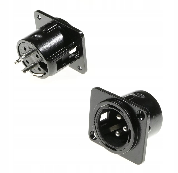 Wtyk XLR do obudowy