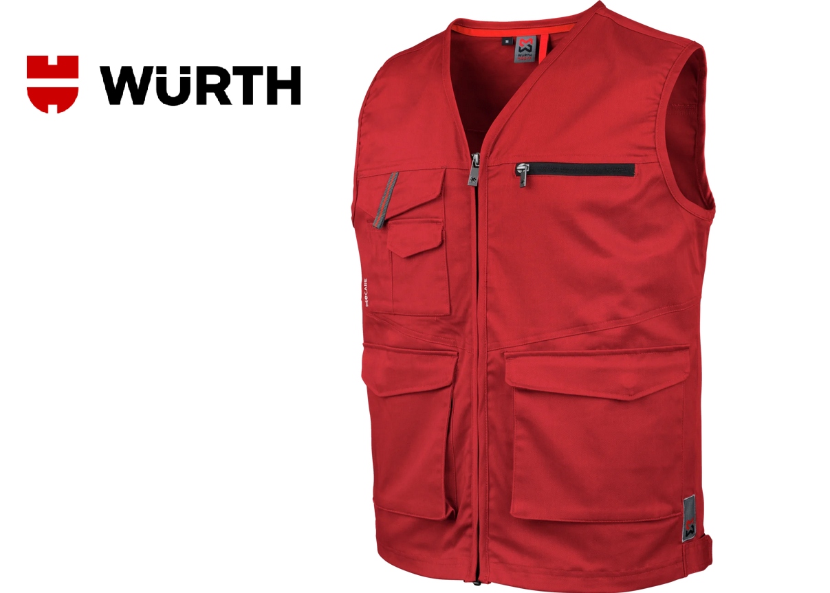 Kamizelka Robocza Wurth Modyf Stretch X Red M