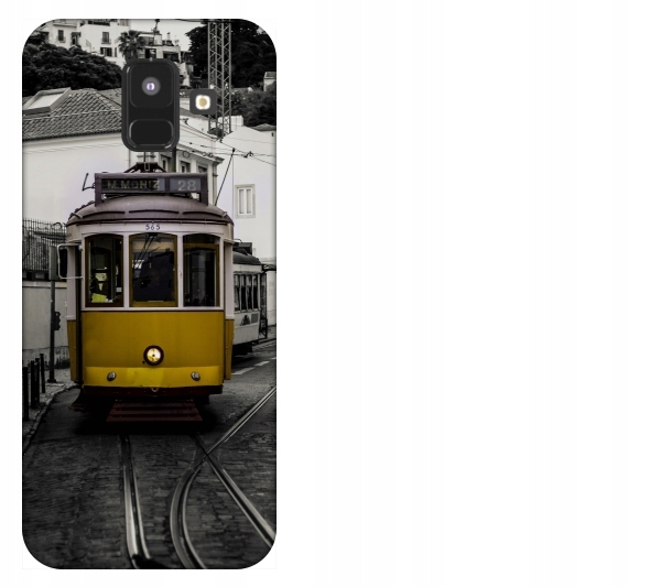

Etui pokrowiec Samsung Galaxy A6 2018 Lizbona żółt