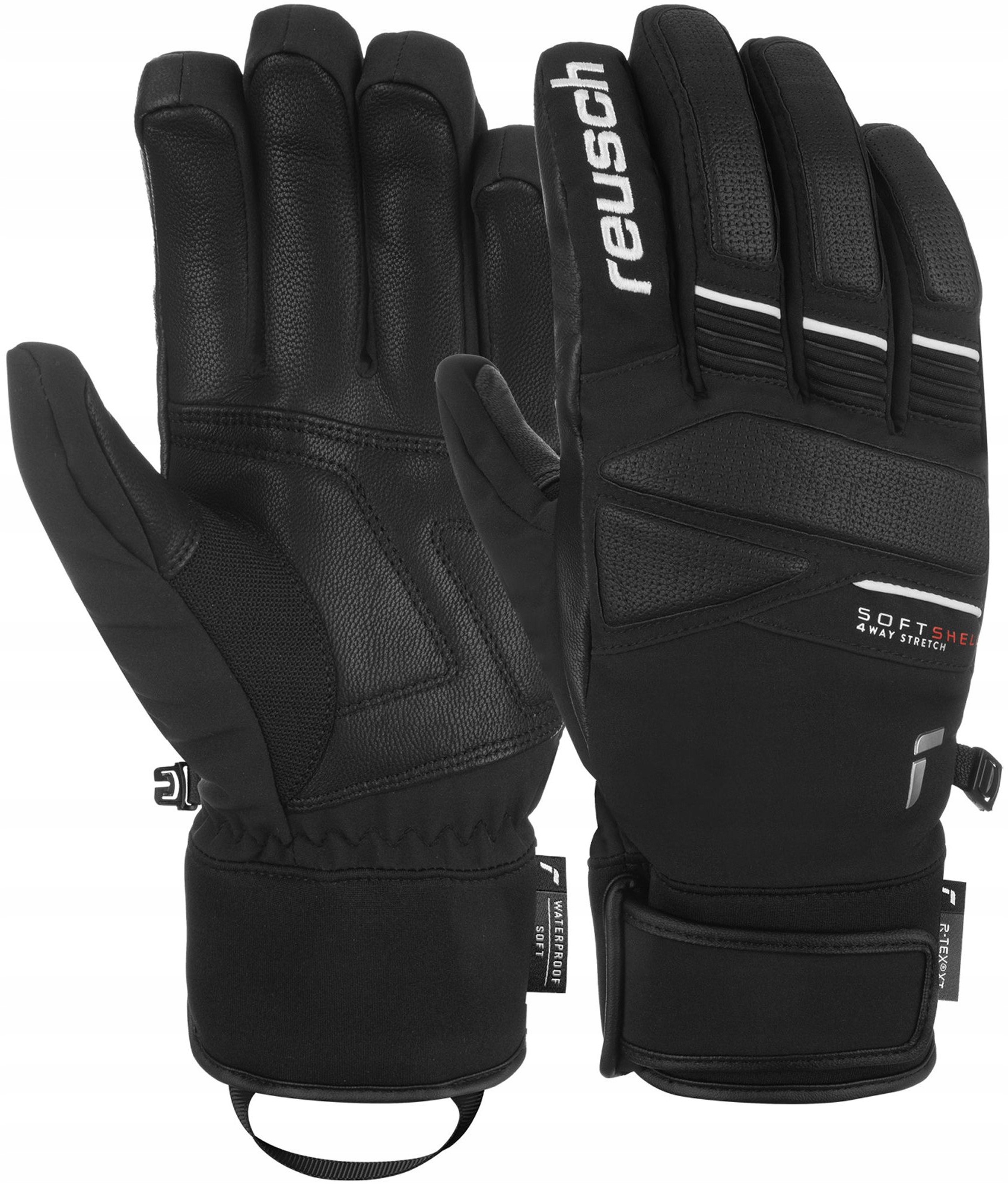 Rękawice Narciarskie Reusch Thunder R-tex Xt Rozmiar: 9,5 L/XL black/white