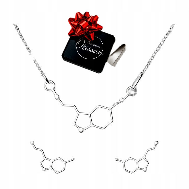 Sada stříbrných šperků 925 celebrit serotonina, symbol štěstí