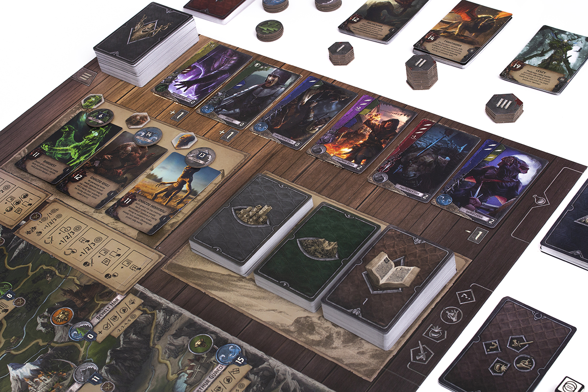 GRA PLANSZOWA WIEDŹMIN: STARY ŚWIAT (EDYCJA POLSKA) Nazwa Wiedźmin: Stary Świat