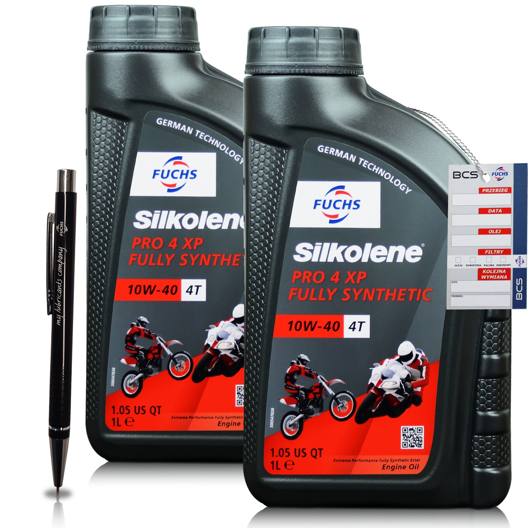 2 Litry Fuchs Silkolene Pro 4 10W40 Xp Olej Silnikowy Do Motocykli 4T 2L