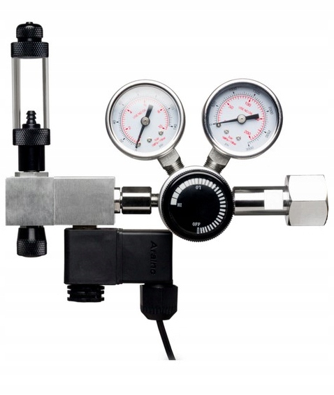 Levně Pro CO2 Regulator Plus Redukce 2 manometry elektroventil