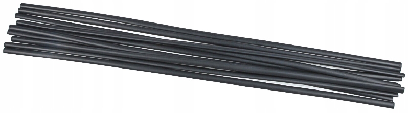 1M RURKA KOSZULKA TERMOKURCZLIWA z KLEJEM GRUBA CZARNA 3mm 3.2/1 mm Stan opakowania oryginalne