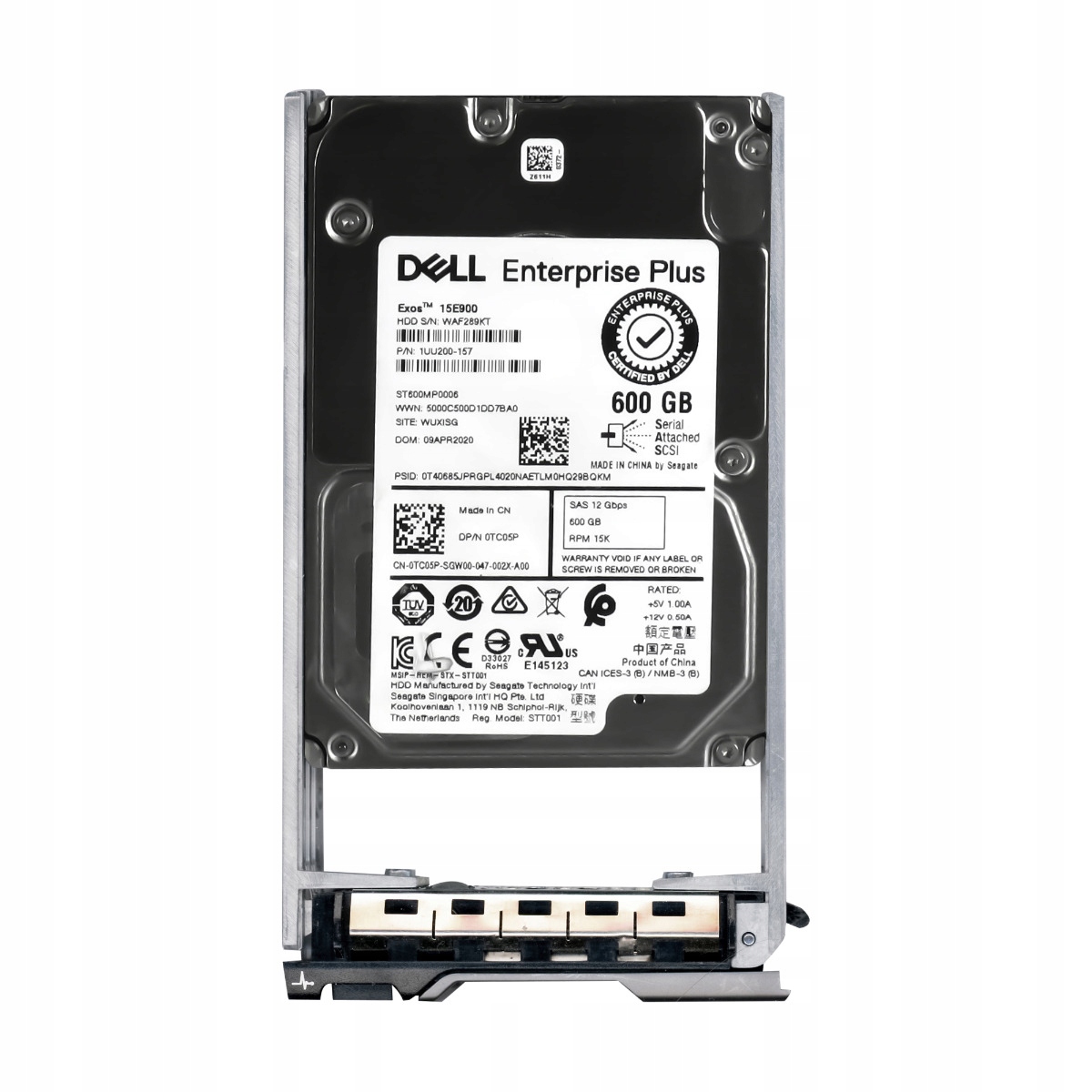Dell 0TC05P 600GB SAS-3 15K 256MB 2.5'' ST600MP0006