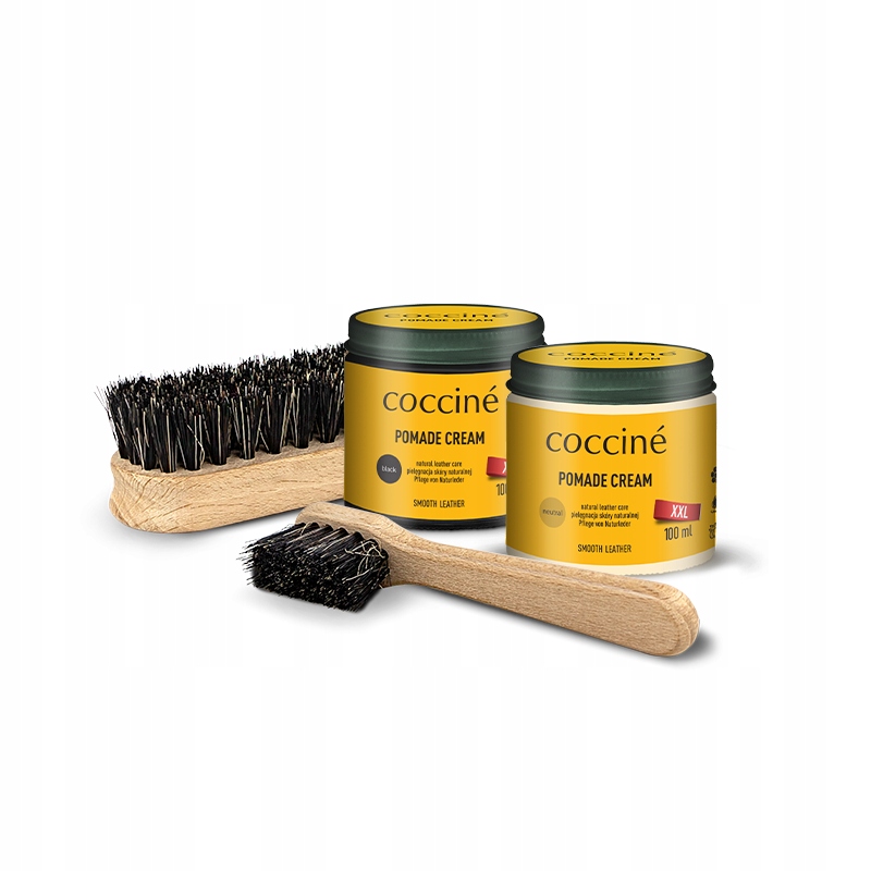 COCCINE UNIWERSALNY ZESTAW DO PIELĘGNACJI OBUWIA SKÓRZANEGO 4W1