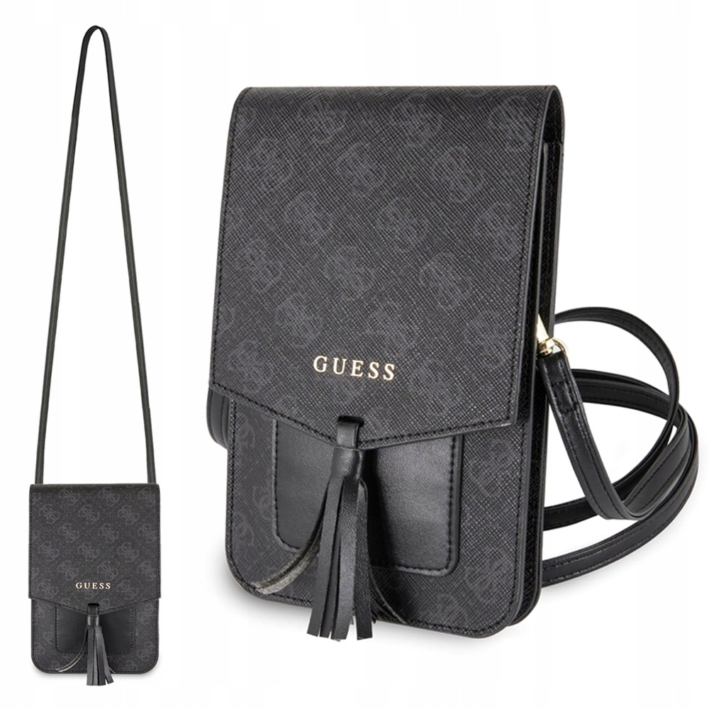 Guess elegantní stylová kabelka přes rameno crossbody na telefon s příslušenstvím