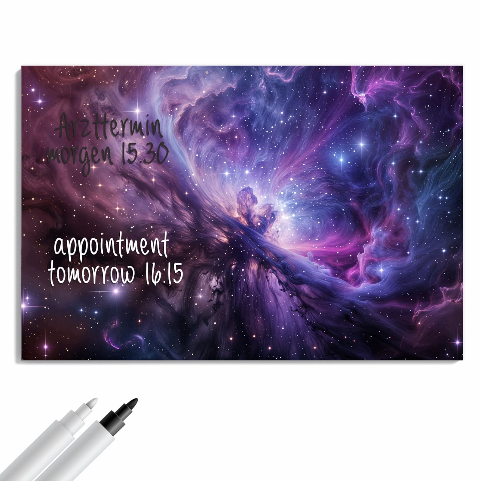 Magnetická tabule Galaktický Záře 90 × 60 cm
