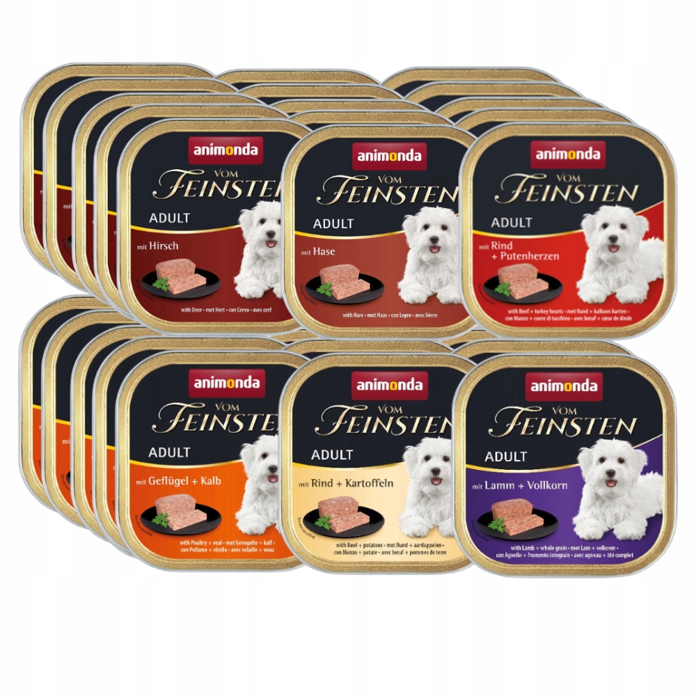 Animonda Vom Feinsten Classic Adult Mix Smaków karma dla psa 30x 150g
