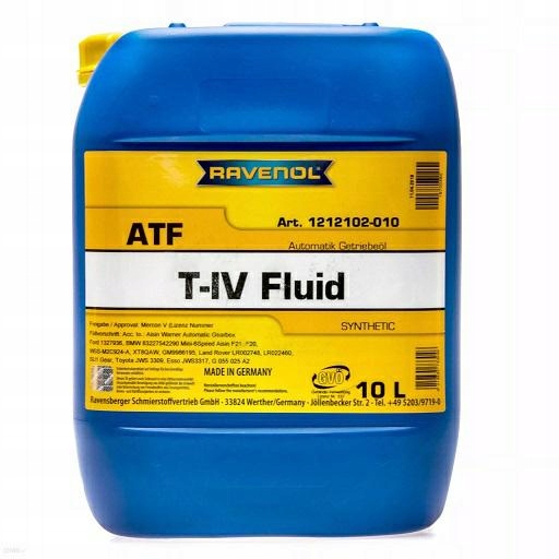 

Ravenol Atf T-iv 10L