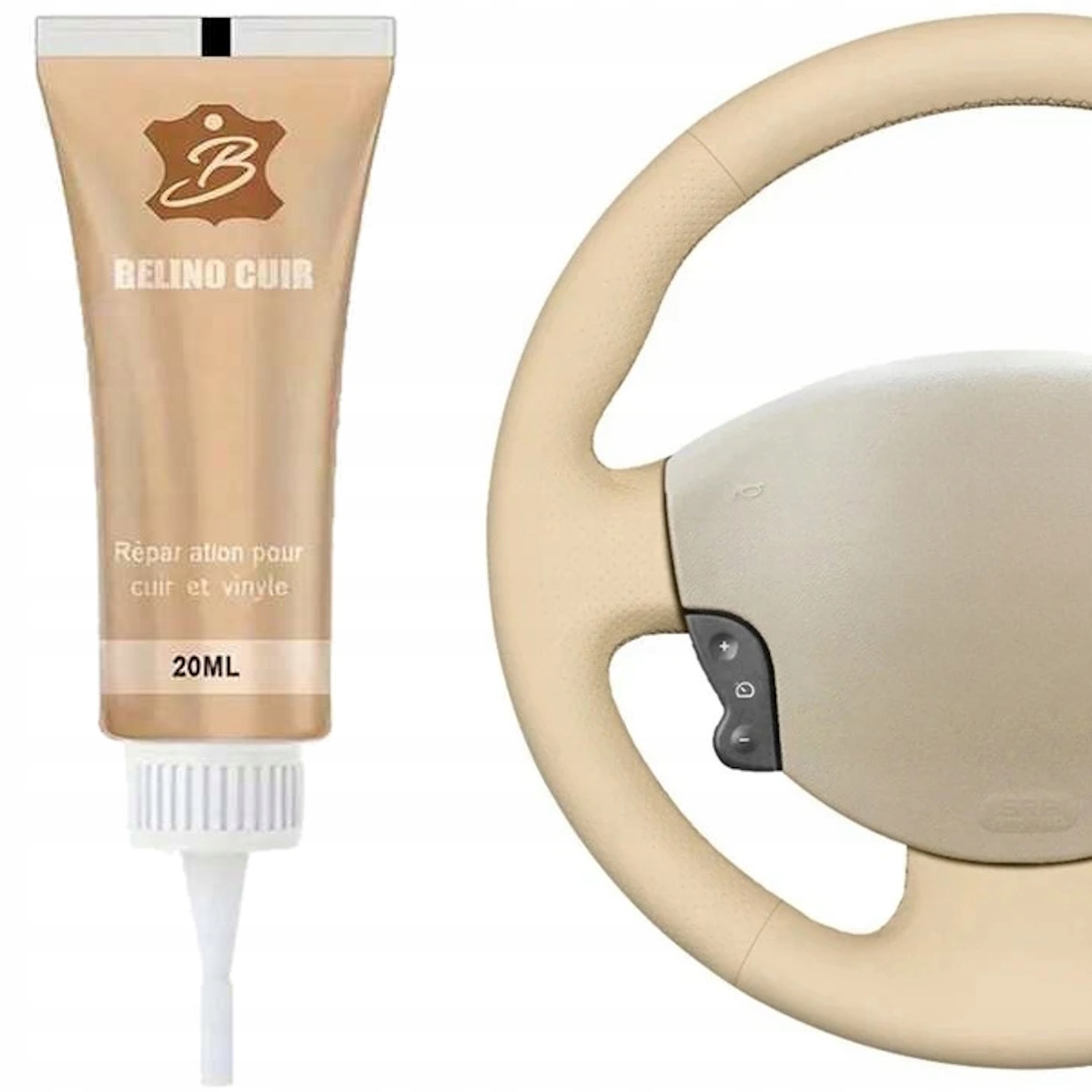 Szpachla Renowacja Skóra W Płynie Beż Naprawa Skóry Płynna Skóra Żel Beżowa