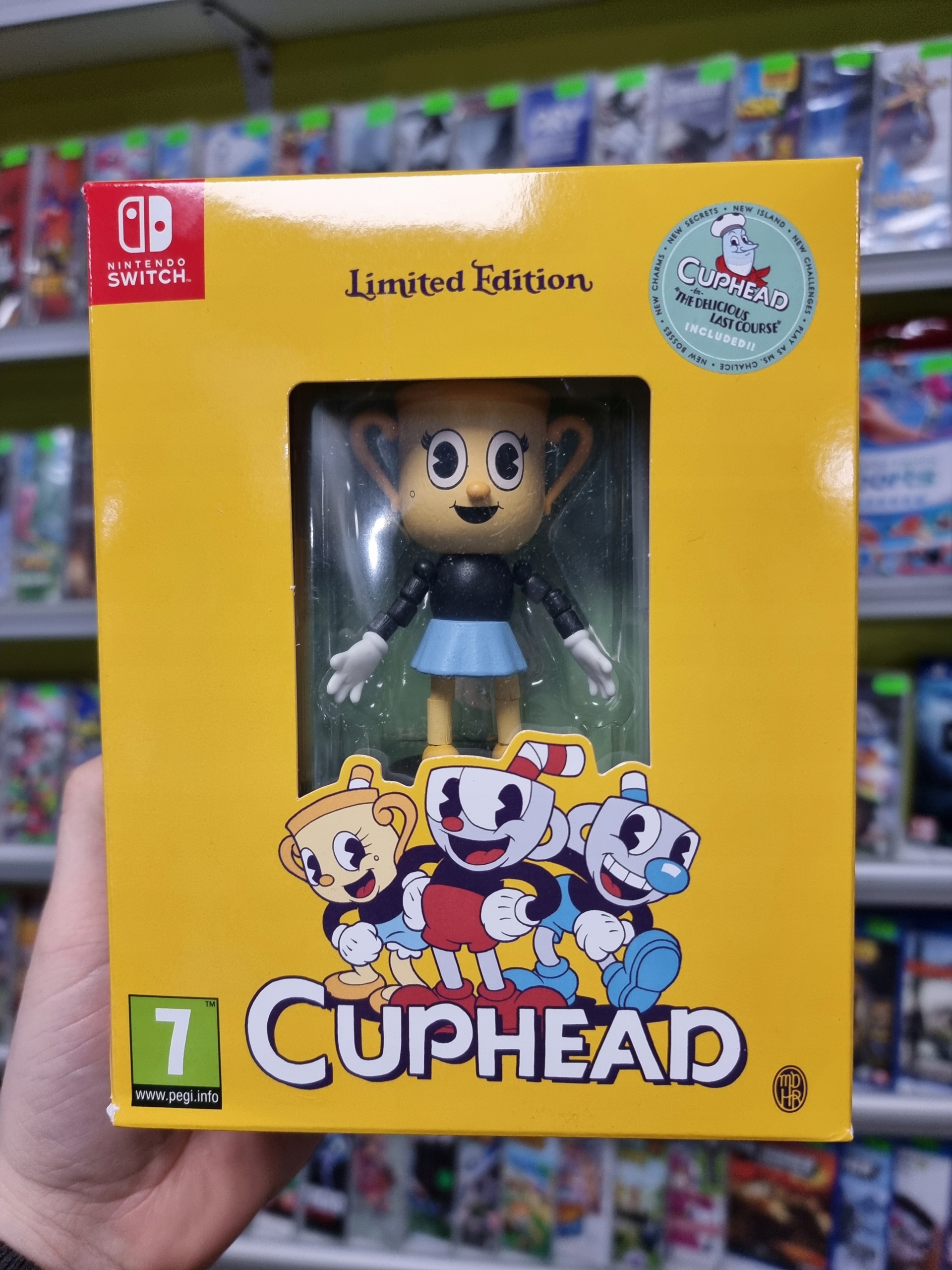 CUPHEAD LIMITED EDITION SWITCH PL PO POLSKU KARDRIDŻ NOWA W FOLII + FIGURKA Tematyka przygodowe