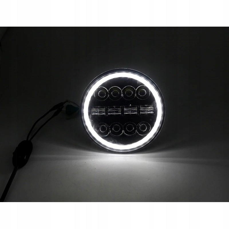 Harley Davidson lampa przednia 7" Full LED x1 Producent części motoLEDy